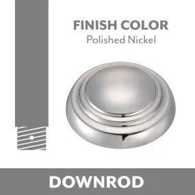 Down Rod With Wire And Connector in Polished Nickel Finish by Minka Aire