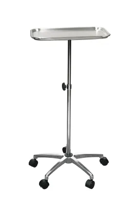 Drive Medical 13071 Mayo Instrument Stand with Mobile 5" Caster Base