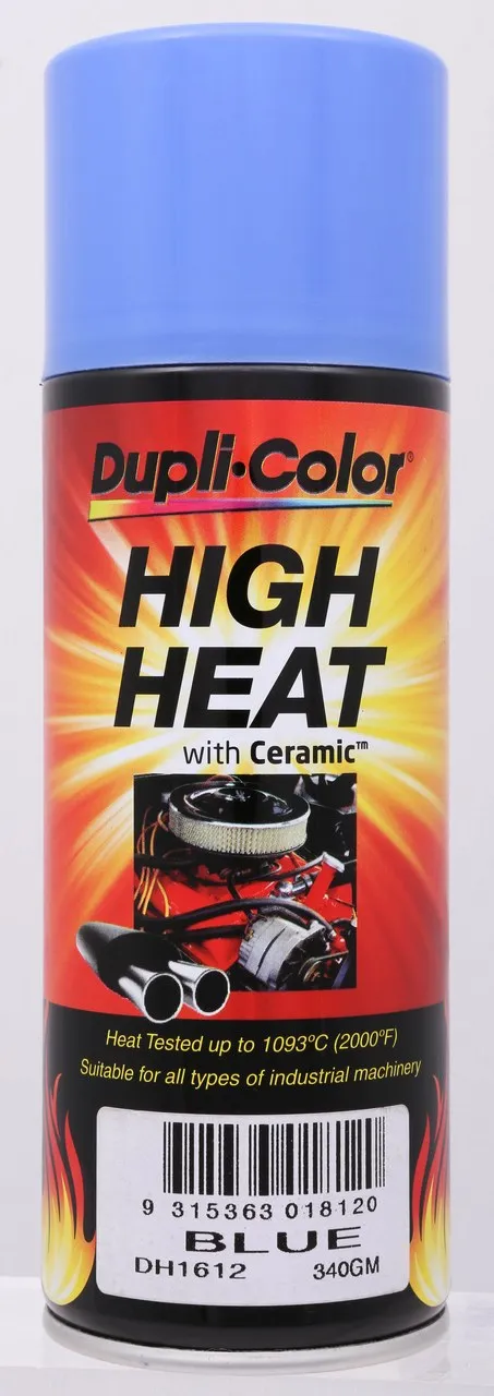 Dupli-Color Hi Heat Ceramic - Blue, 340g - DH1612 (Pickup Only)