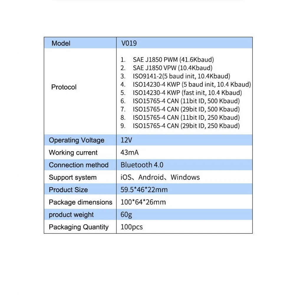ELM 327 OBD 2 Car Bluetooth-compatible Code Scanner Reader