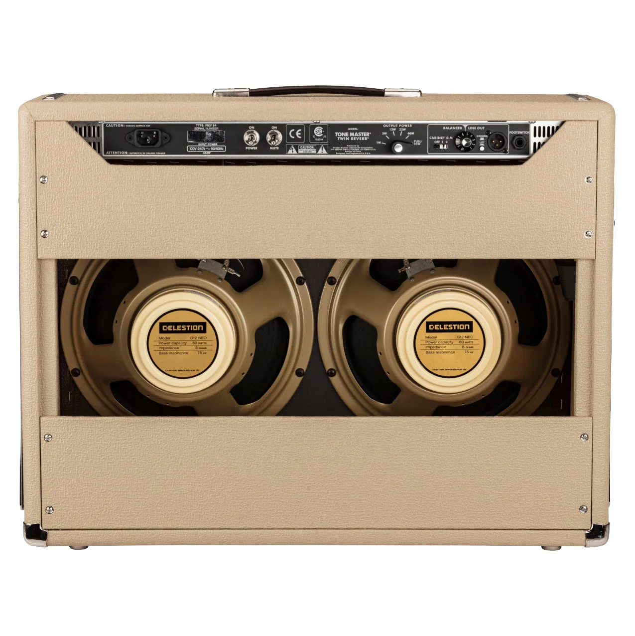 Fender Tone Master Twin Reverb, Blonde
