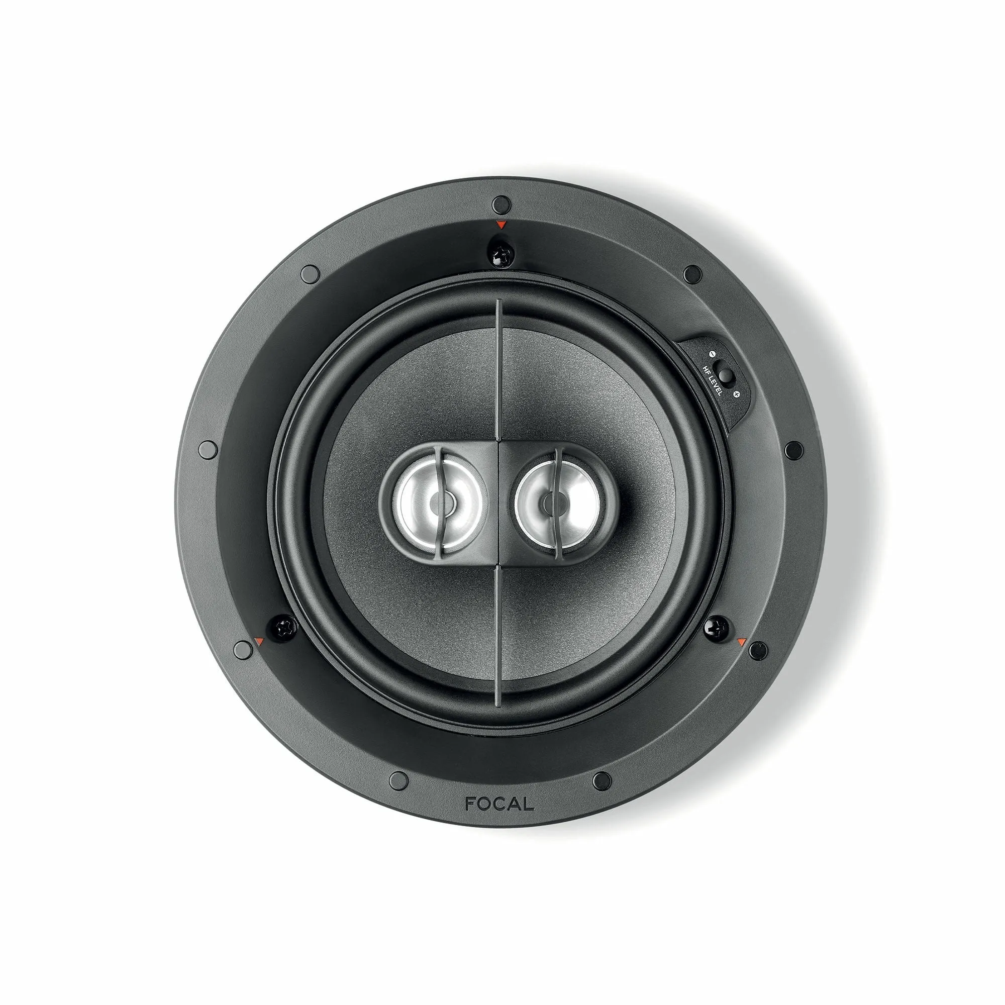 Focal 100 IC6ST Hi-Fi 6.5" 100W Max Power 8 Ohm Stereo-Input in-Ceiling Speaker with FREE Mounting Kit, (Each)