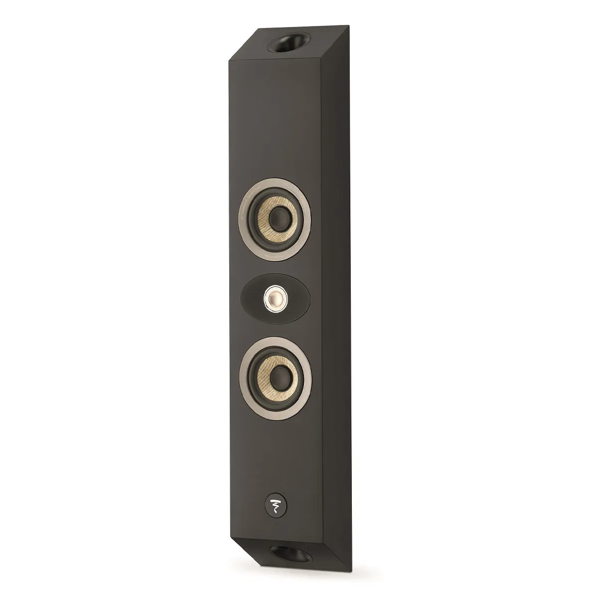 Focal 301 Bass-Reflex 2-Way On-Wall Loudspeaker (Satin Black)