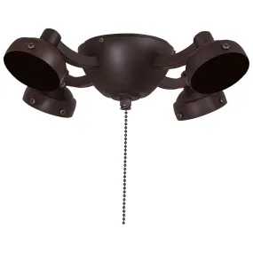 Four Light Fan Light Kit in Kocoa Finish by Minka Aire