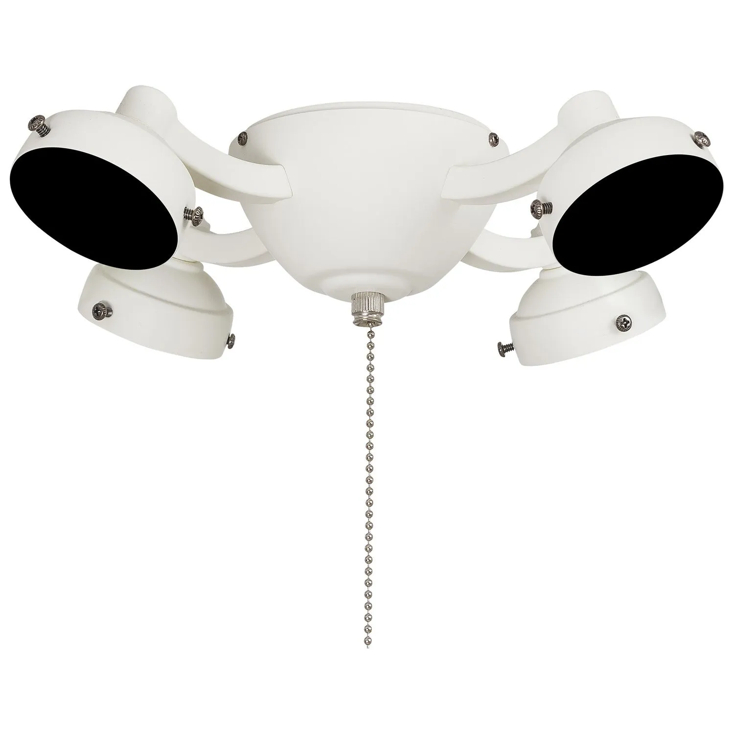 Four Light Fan Light Kit in White Finish by Minka Aire