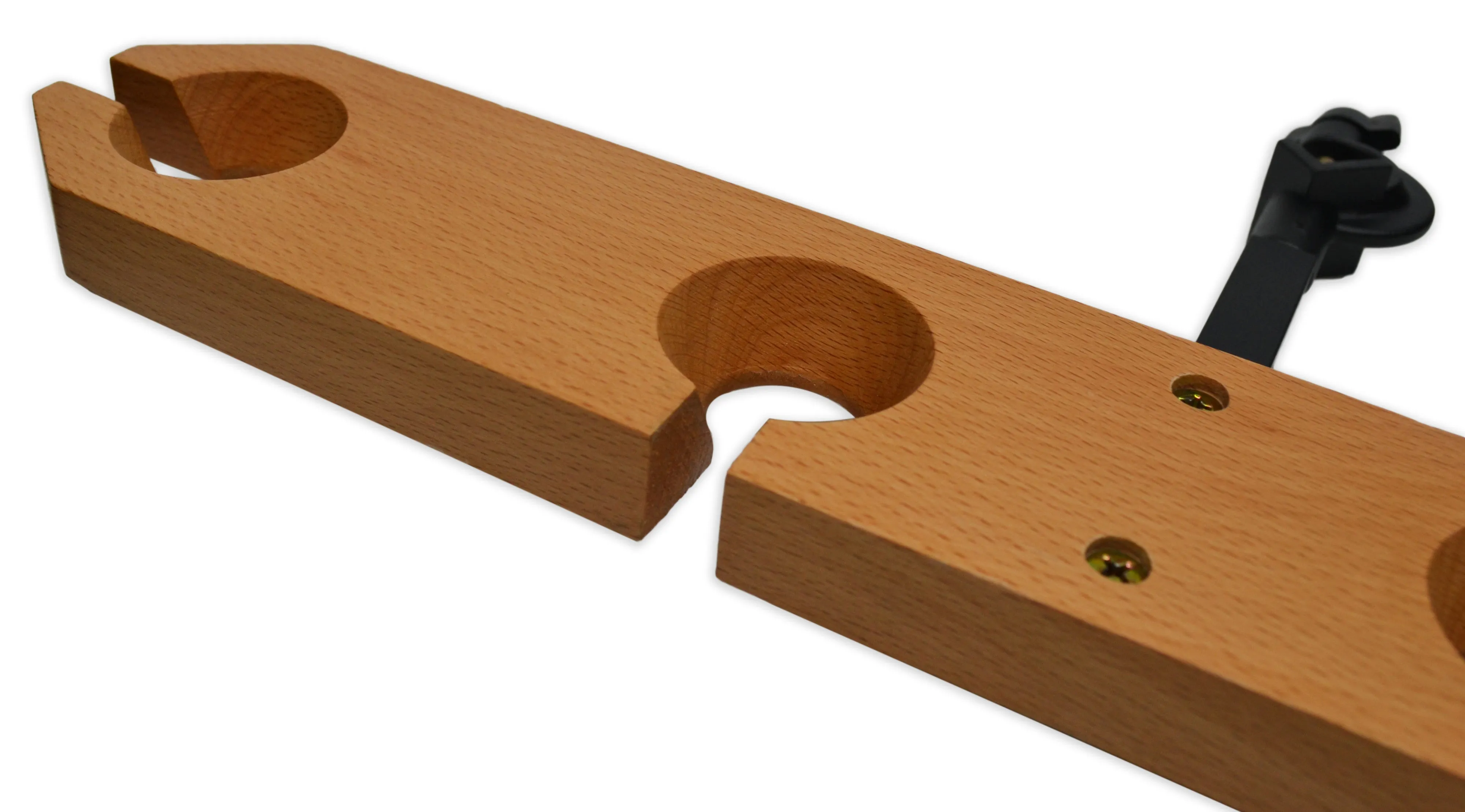 Funnel Stand, 4 Slots - Holds Funnels up to 16mm - With Iron Clamp