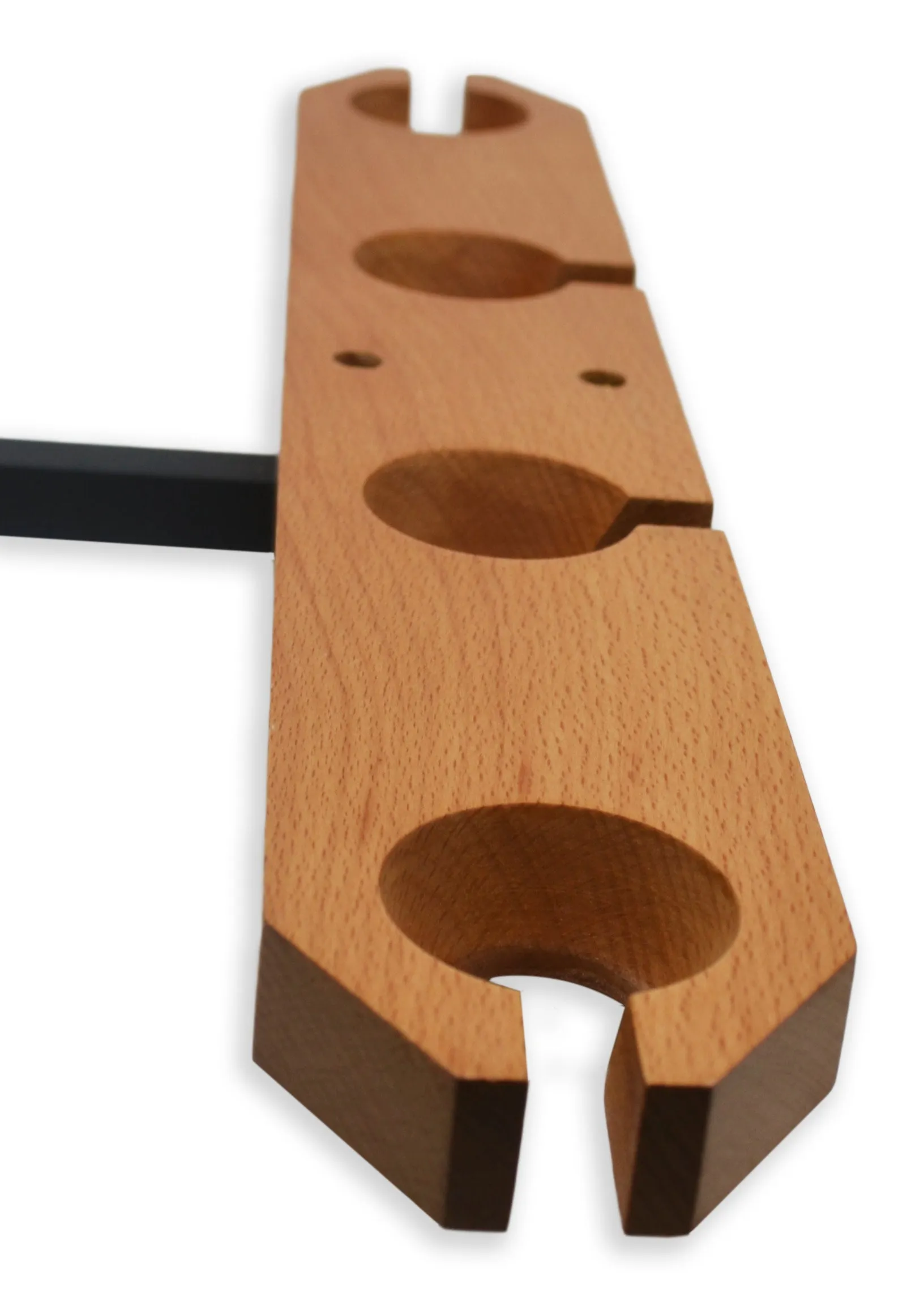 Funnel Stand, 4 Slots - Holds Funnels up to 16mm - With Iron Clamp