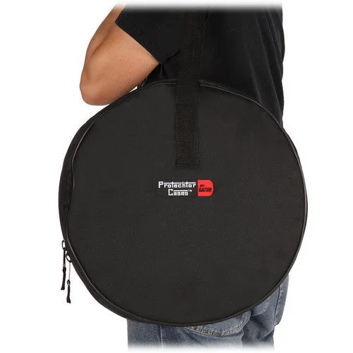 Gator Cases Standard Series Padded Snare Drum Protechtor Bag (14 x 5.5", Black)