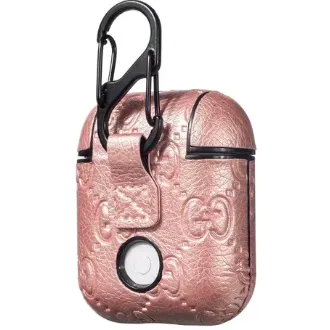GG Style Leather ShockProof AirPods Case