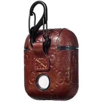 GG Style Leather ShockProof AirPods Case