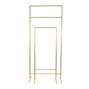 Gold Metal Sign Stands
