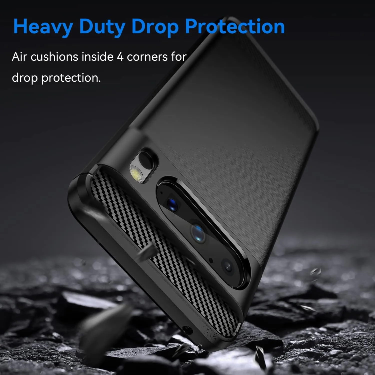 Google Pixel 8 Pro Phone Case Flexible Drop Protection Slim Fit Phone Cover