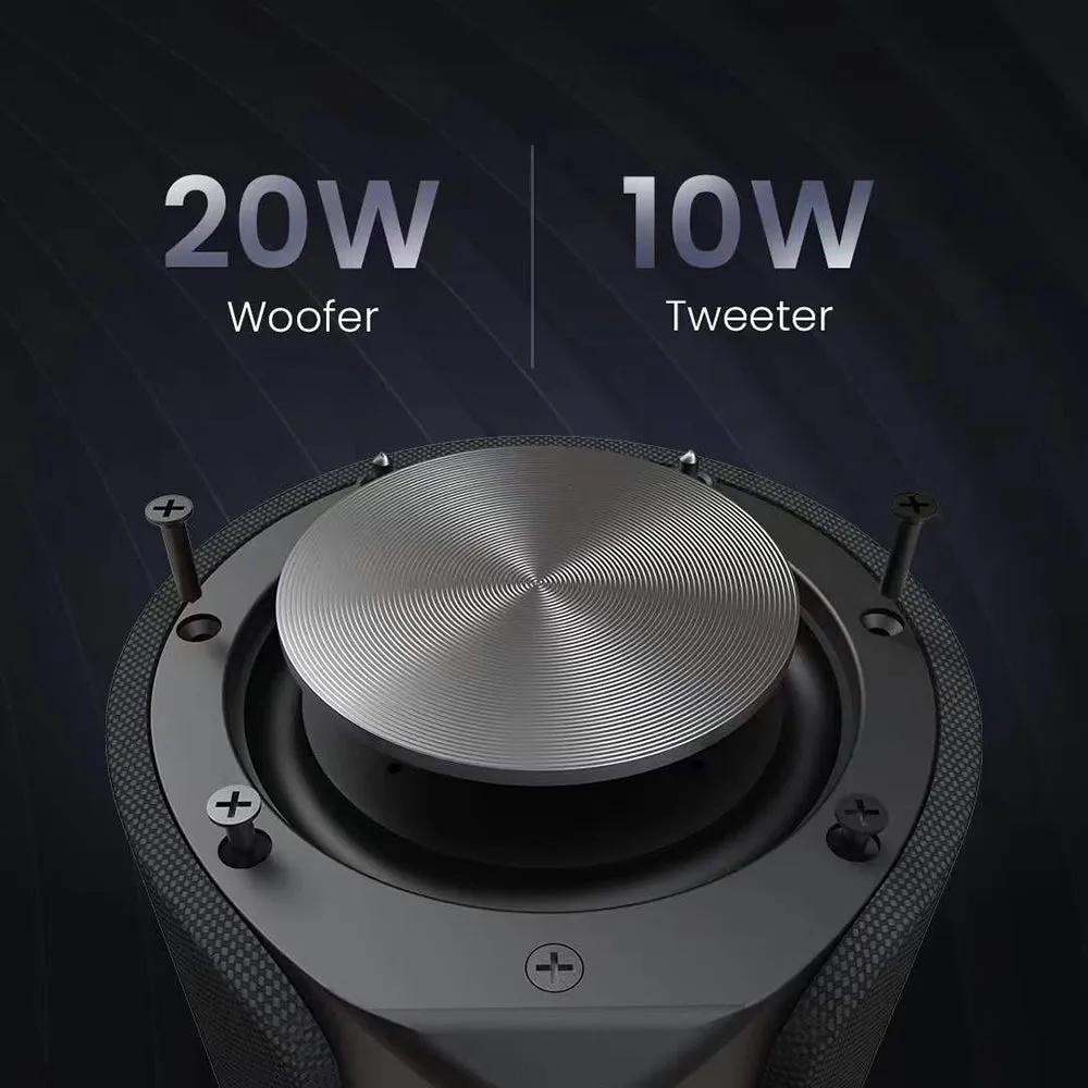 HiFuture Ripple 20W Portable Bluetooth Speaker (Blue)