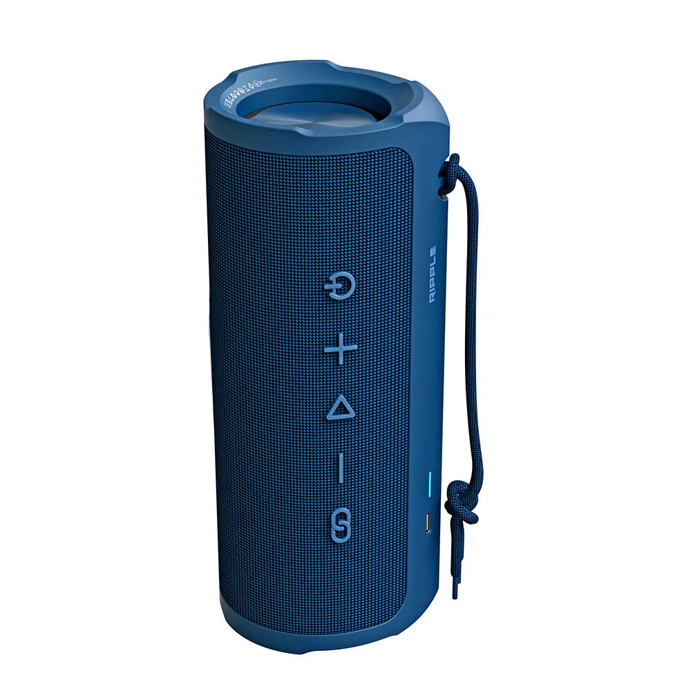 HiFuture Ripple 20W Portable Bluetooth Speaker (Blue)