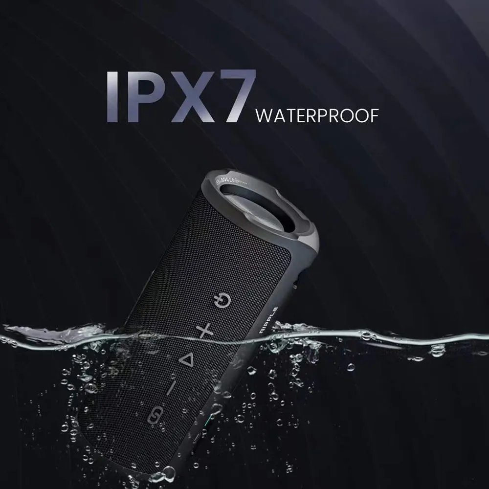 HiFuture Ripple 20W Portable Bluetooth Speaker (Blue)