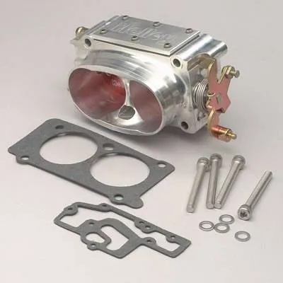 Holley EFI Hi Flow EFI Throttle Body - Clear Coat