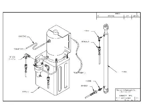 HR1000 Hi Roller Refuse Tarping System w/ Power Pack