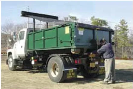 HR1000 Hi Roller Refuse Tarping System w/ Power Pack
