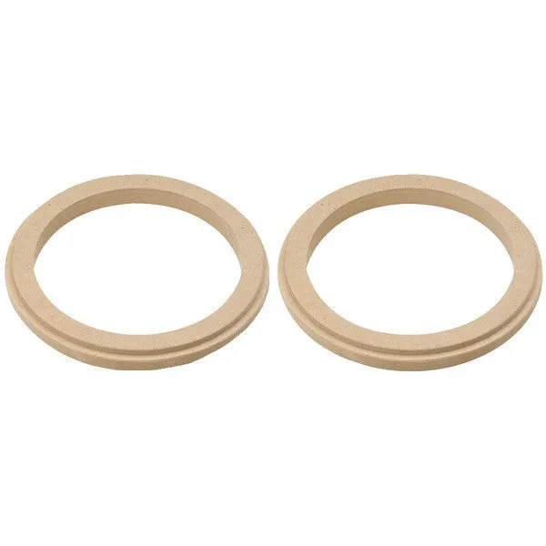 INSTALL BAY SR6 MDF Speaker Rings, Pair (6" x .5")