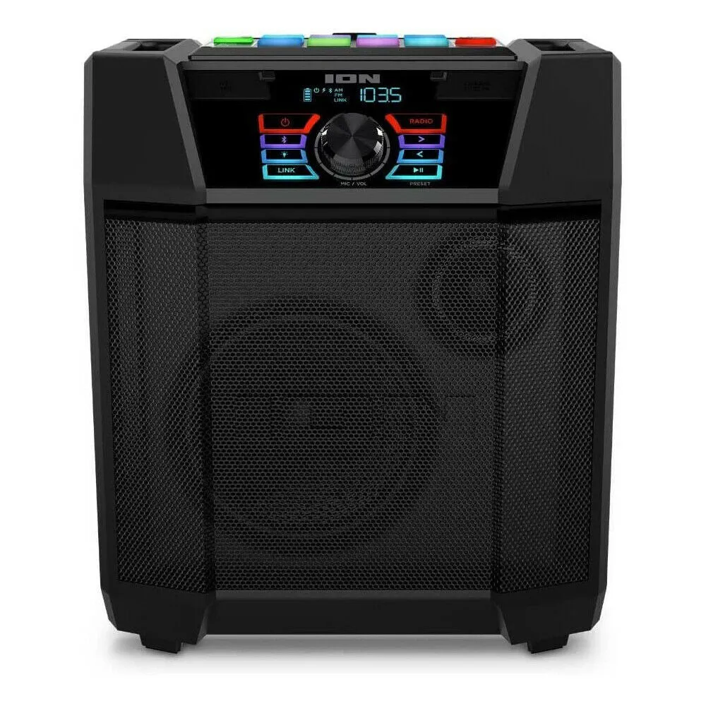 ION Explorer FX High Power Sound Effects IPX4 Water Resistant Bluetooth Speaker