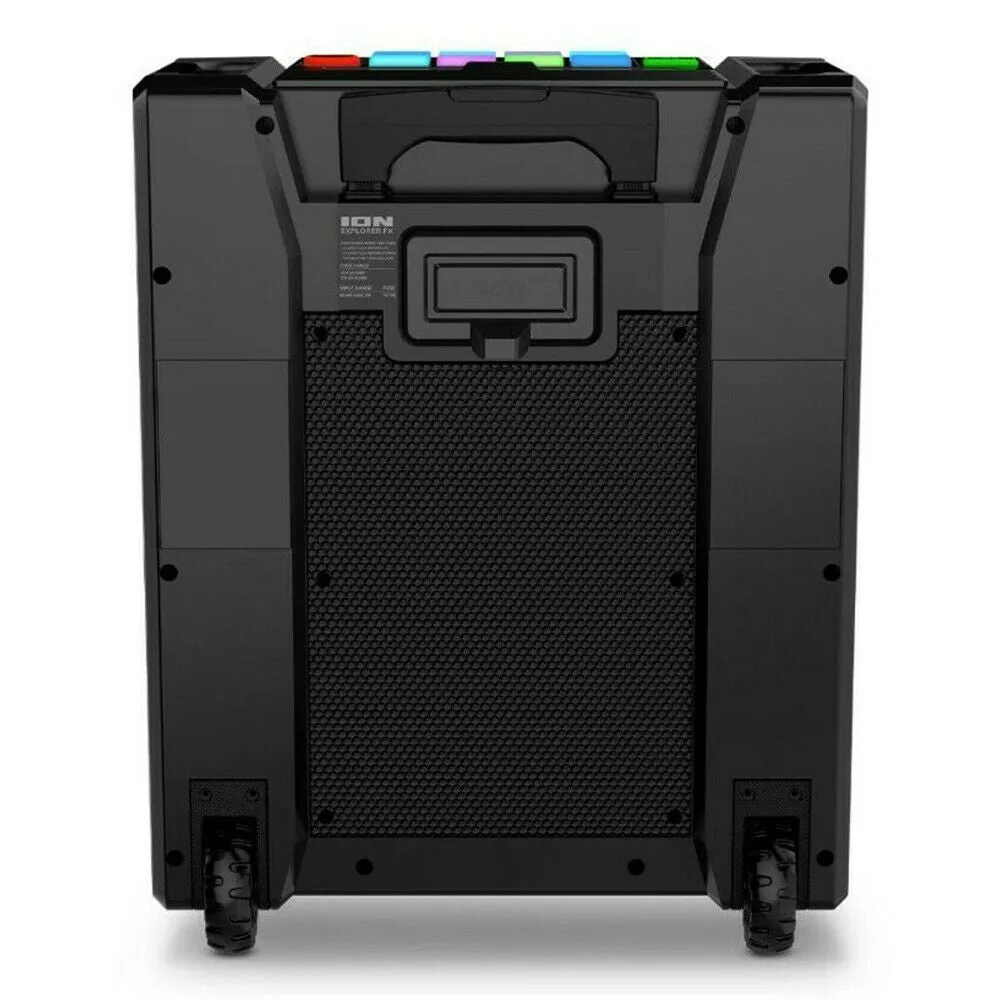 ION Explorer FX High Power Sound Effects IPX4 Water Resistant Bluetooth Speaker