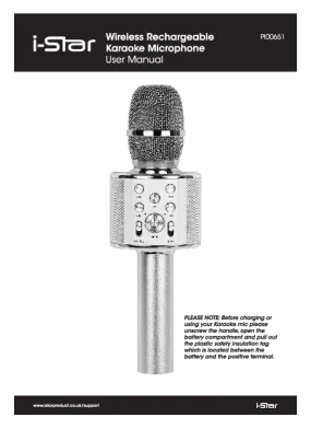 ISTAR PI00651 Karaoke Microphone