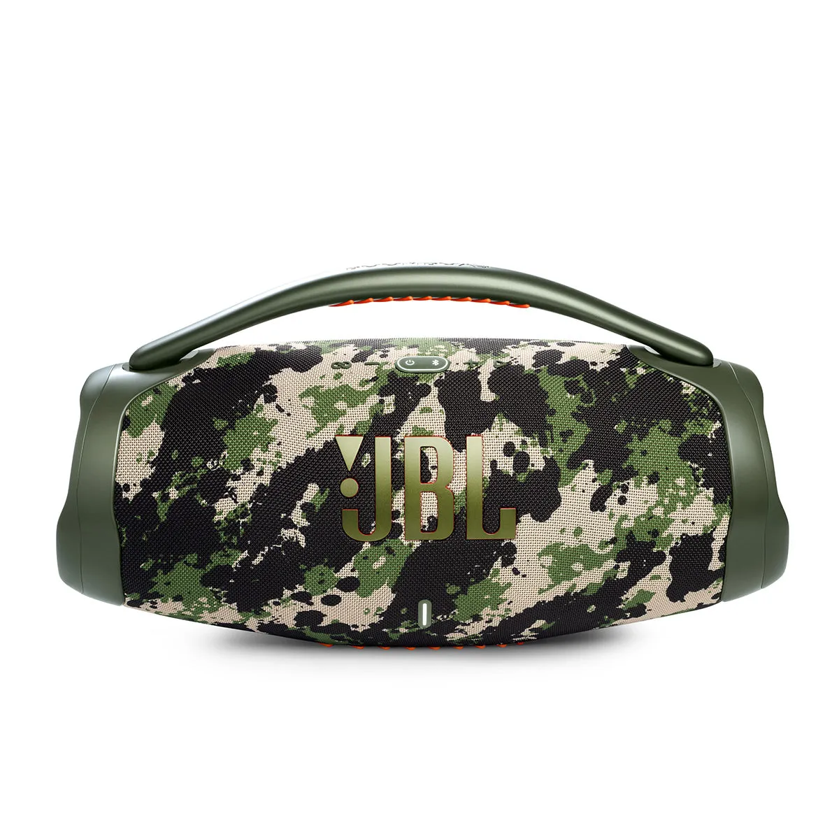 JBL Boombox 3 Waterproof Portable Bluetooth Speaker with gSport Carbon Fiber Case (Camo)