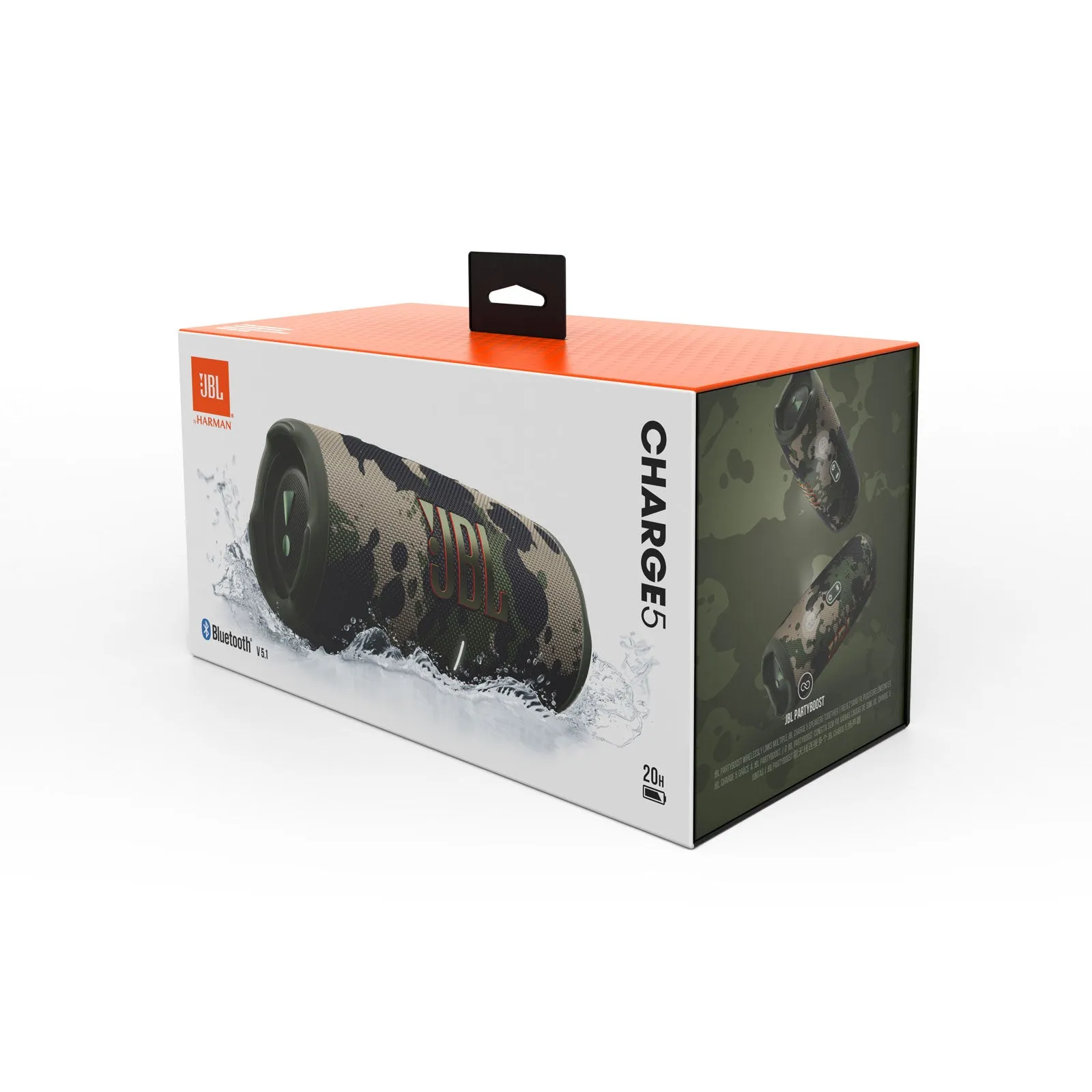 JBL Charge 5 Portable Bluetooth Speaker - Squad