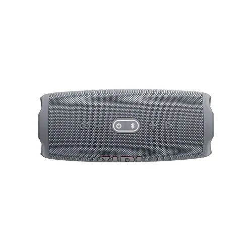 JBL Charge 5 Portable Bluetooth Speaker with Deep Bass, IP67 Waterproof and Dustproof, Up To 20 Hours of Playtime, Built-in Powerbank - Black