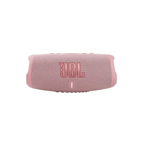 JBL Charge 5 Portable Bluetooth Speaker with Deep Bass, IP67 Waterproof and Dustproof, Up To 20 Hours of Playtime, Built-in Powerbank - Black
