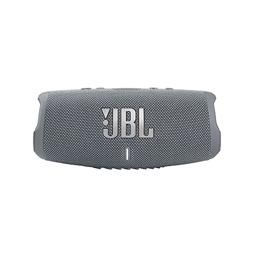 JBL Charge 5 Portable Bluetooth Speaker with Deep Bass, IP67 Waterproof and Dustproof, Up To 20 Hours of Playtime, Built-in Powerbank - Black
