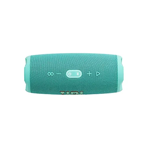 JBL Charge 5 Portable Bluetooth Speaker with Deep Bass, IP67 Waterproof and Dustproof, Up To 20 Hours of Playtime, Built-in Powerbank - Black