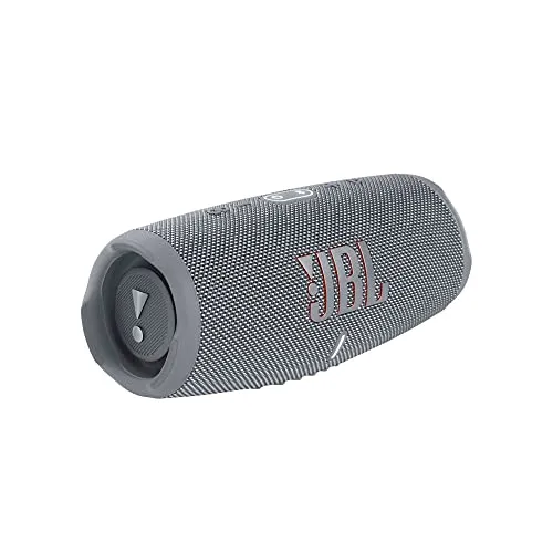 JBL Charge 5 Portable Bluetooth Speaker with Deep Bass, IP67 Waterproof and Dustproof, Up To 20 Hours of Playtime, Built-in Powerbank - Black