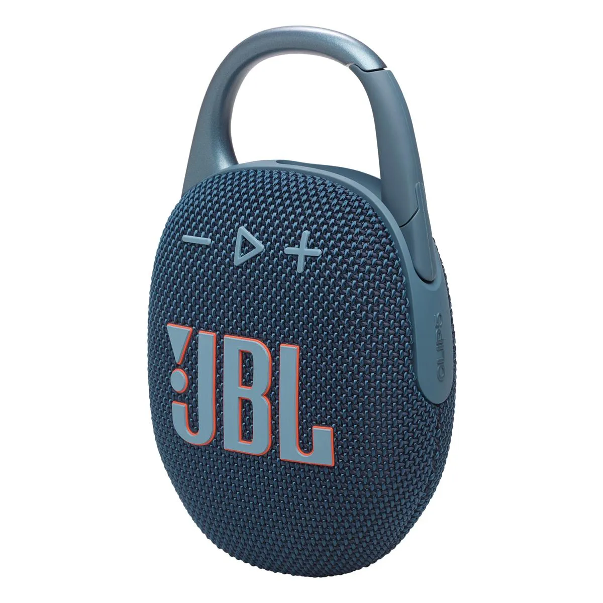 JBL Clip 5 Ultra Portable Bluetooth Speaker with gSport Carbon Fiber Case (Blue)