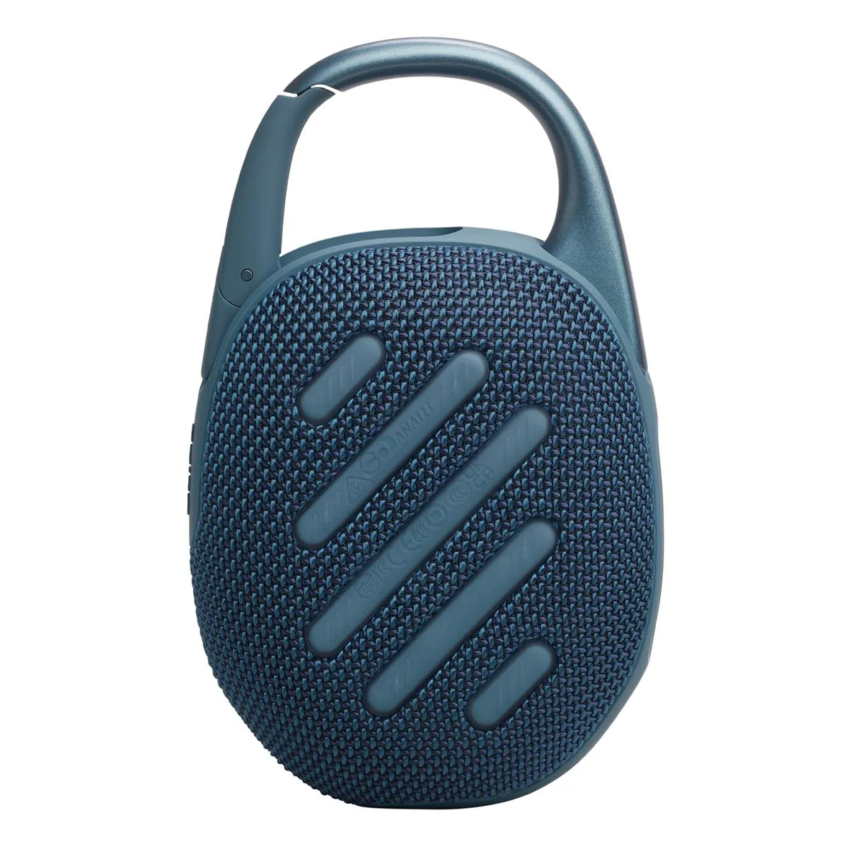 JBL Clip 5 Ultra Portable Bluetooth Speaker with gSport Carbon Fiber Case (Blue)