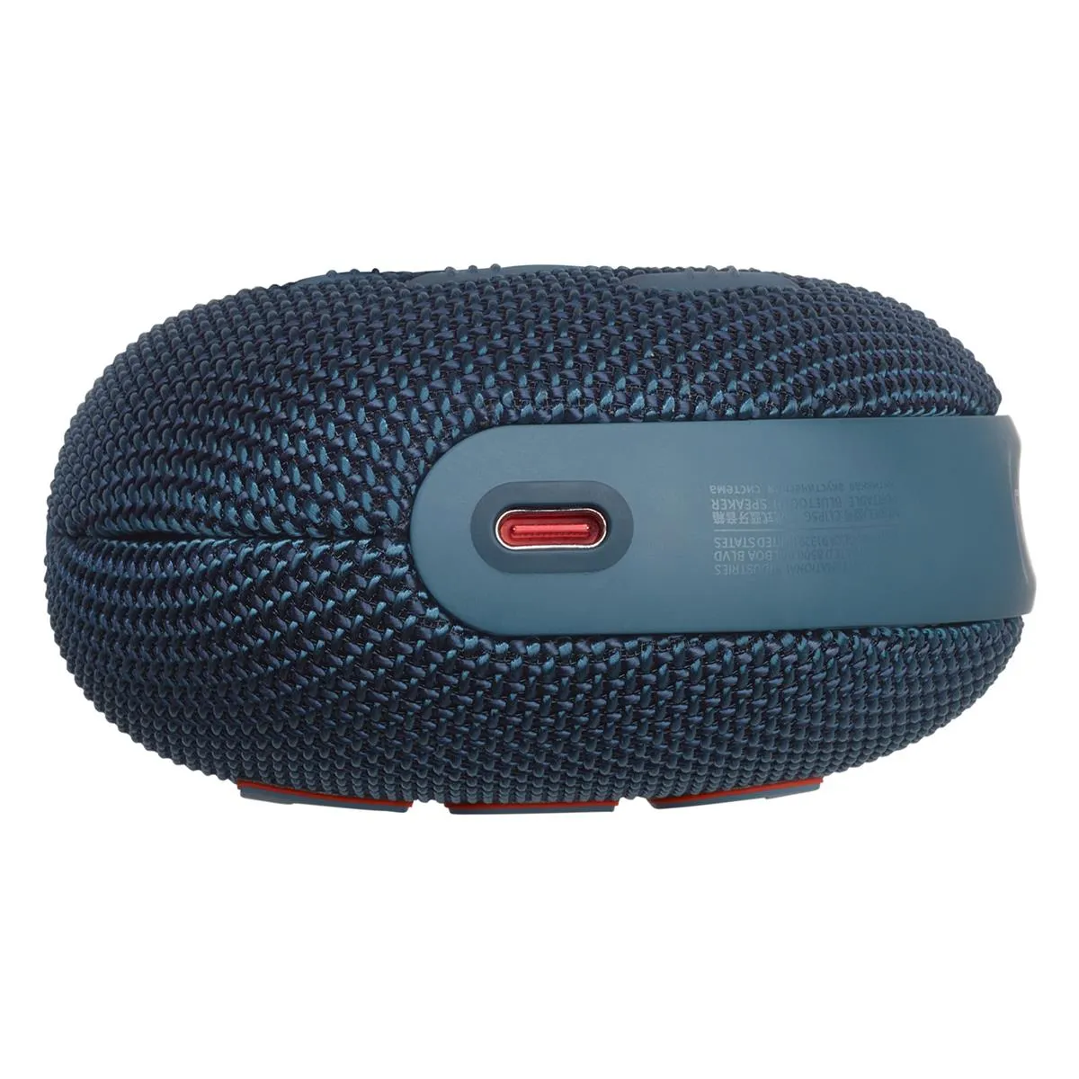 JBL Clip 5 Ultra Portable Bluetooth Speaker with gSport Carbon Fiber Case (Blue)