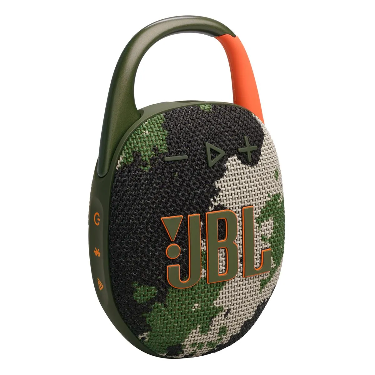 JBL Clip 5 Ultra Portable Bluetooth Speaker with gSport Carbon Fiber Case (Camo)