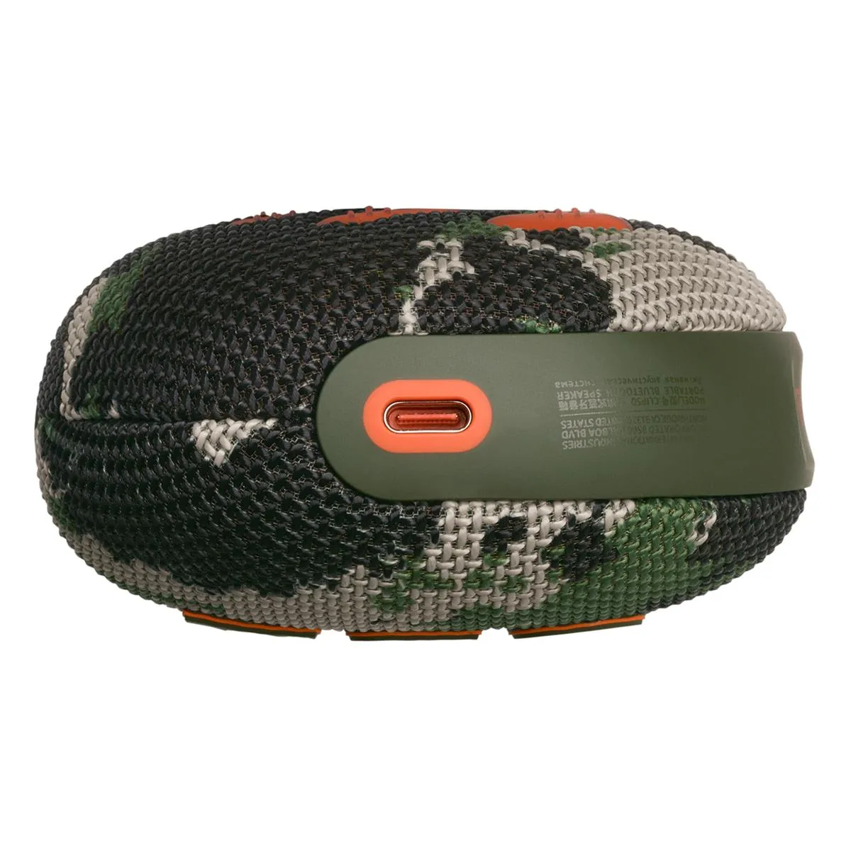 JBL Clip 5 Ultra Portable Bluetooth Speaker with gSport Carbon Fiber Case (Camo)