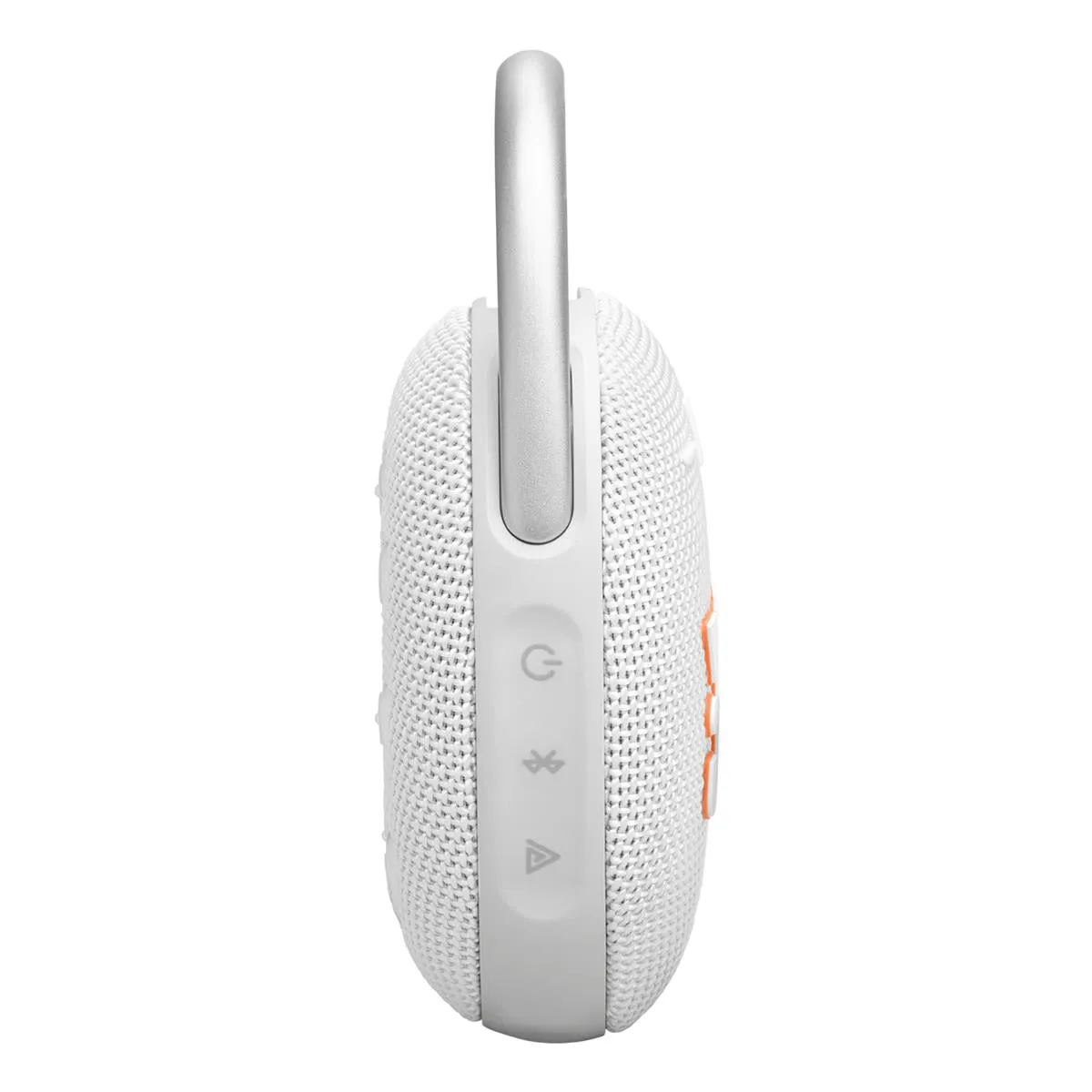 JBL Clip 5 Ultra Portable Bluetooth Speaker with gSport Silicone Sleeve (White)
