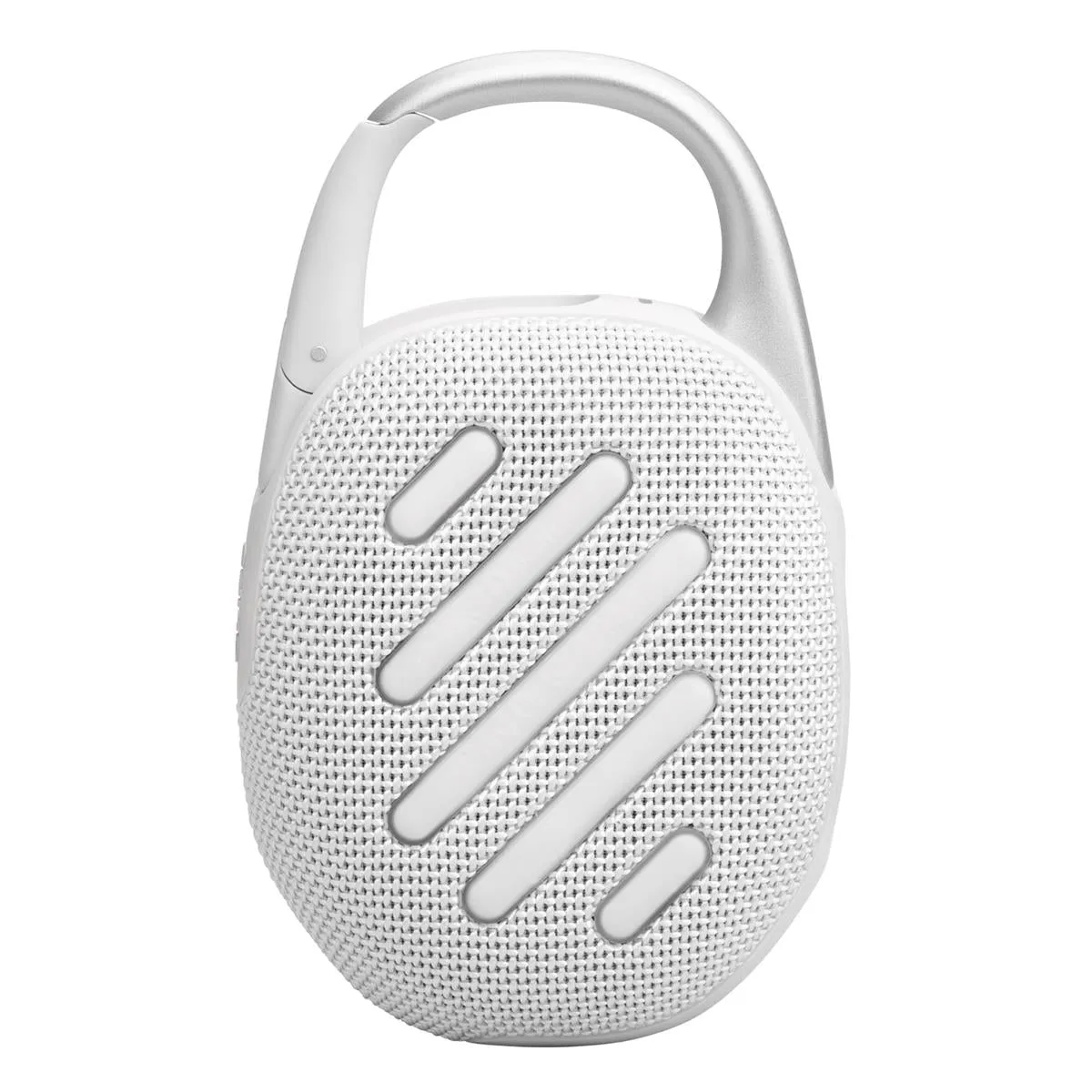 JBL Clip 5 Ultra Portable Bluetooth Speaker with gSport Silicone Sleeve (White)