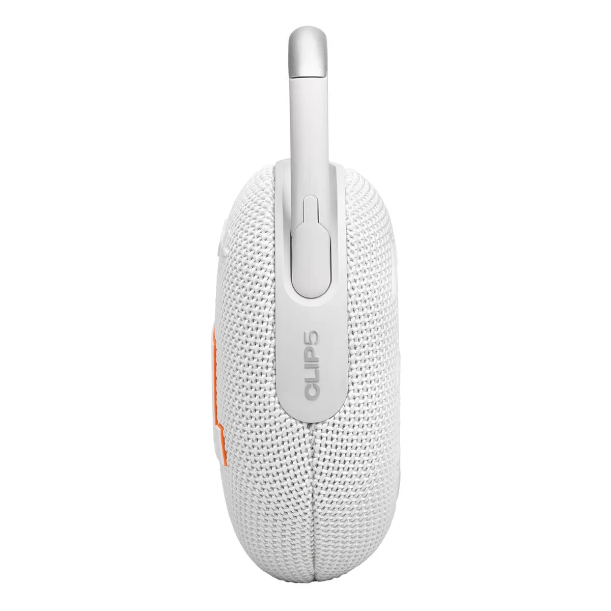 JBL Clip 5 Ultra Portable Bluetooth Speaker with gSport Silicone Sleeve (White)