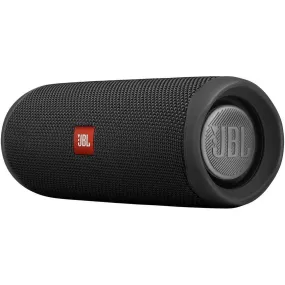 JBL Flip 5 Portable Bluetooth Speaker with Rechargeable Battery, Waterproof, PartyBoost compatible, Midnight Black