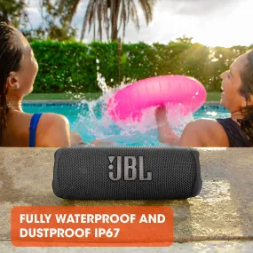 JBL Flip 6 - Portable Bluetooth Speaker, Powerful Sound and deep bass, IPX7 Waterproof, 12 Hours of Playtime (Black)