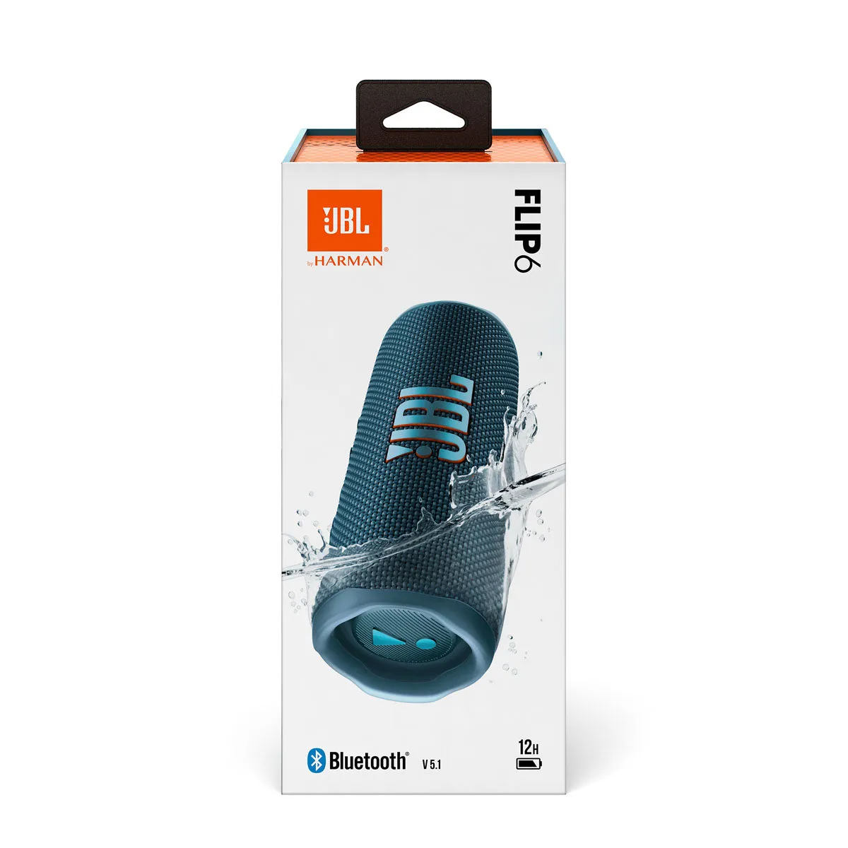 JBL Flip 6 Portable Waterproof Bluetooth Speaker - Blue