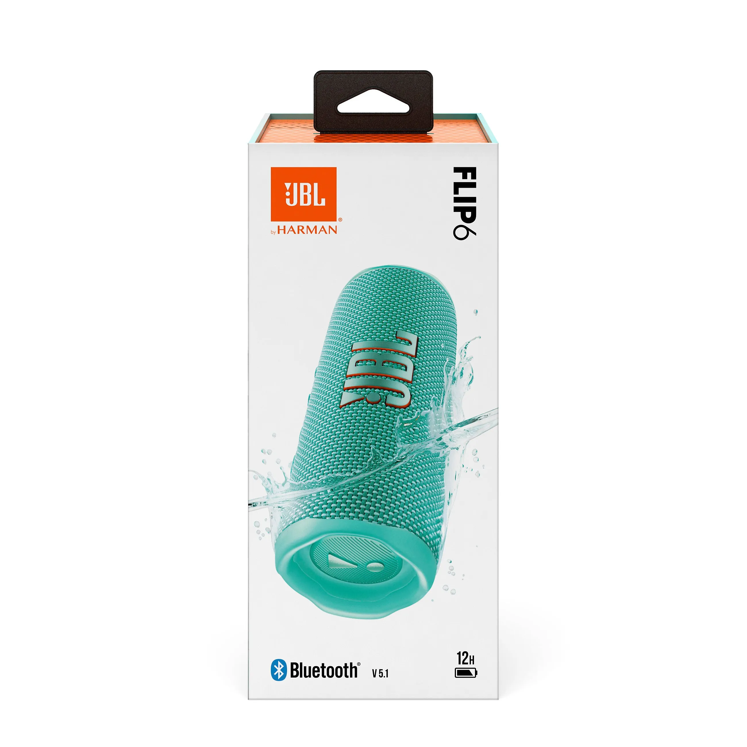 JBL Flip 6 Portable Waterproof Bluetooth Speaker - Teal