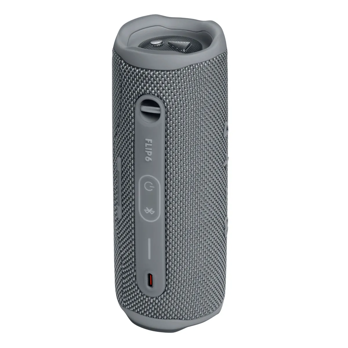 JBL Flip 6 Waterproof Portable Speaker with gSport Carbon Fiber Case (Gray)