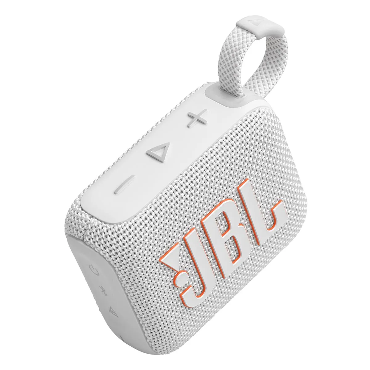 JBL Go 4 Portable Waterproof Bluetooth Speaker (White)