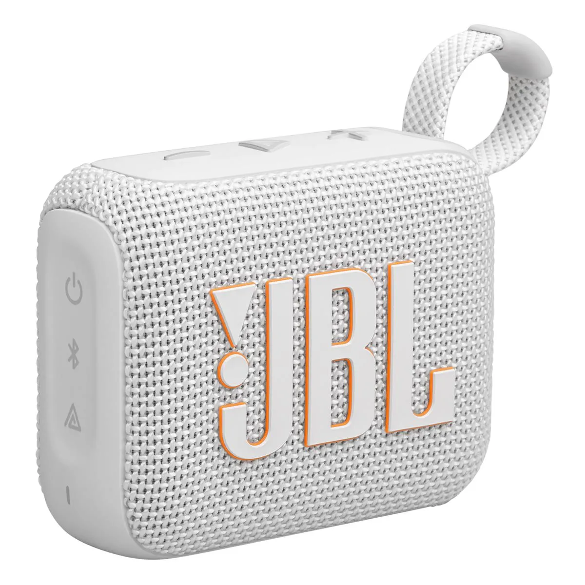 JBL Go 4 Portable Waterproof Bluetooth Speaker (White)