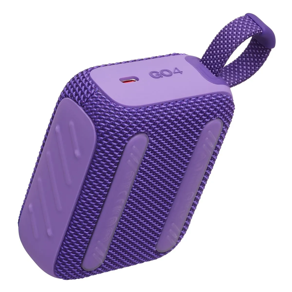 JBL Go 4 Ultra Portable Bluetooth Speaker Bundle with gSport Case (Purple)