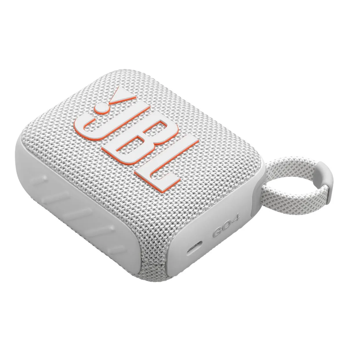 JBL Go 4 Ultra Portable Bluetooth Speaker Bundle with gSport Case (White)